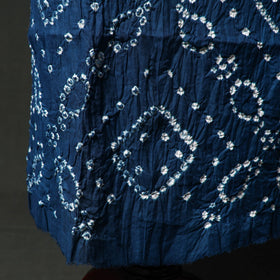 Kutch tie-dye satin cotton bandhani 3pc unstitched dress