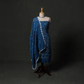 Kutch tie-dye satin cotton bandhani 3pc unstitched dress