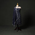 Kutch tie-dye satin cotton bandhani 3pc unstitched dress