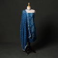 Kutch tie-dye satin cotton bandhani 3pc unstitched dress