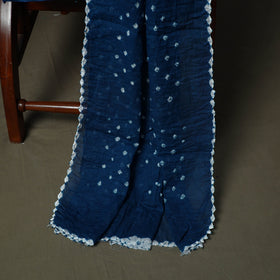 Kutch tie-dye satin cotton bandhani sequin work 3pc