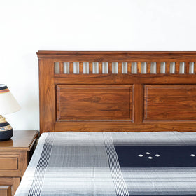  Kutch Weave Pure Hand loom Cotton Bed cover (90 x 108 in) Online at iTokri.com