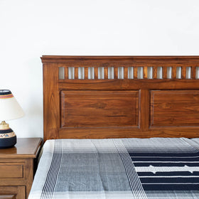  Kutch Weave Pure Hand loom Cotton Bed cover (90 x 108 in) 