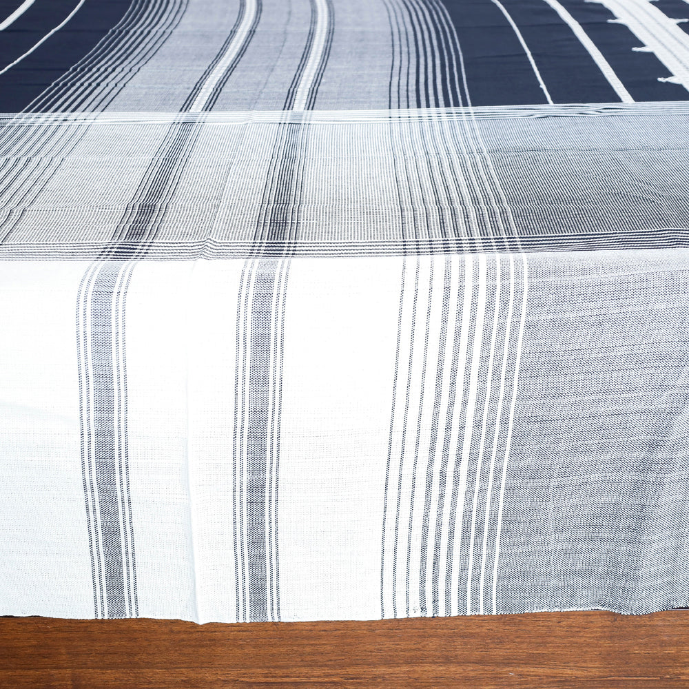  Kutch Weave Pure Hand loom Cotton Bed cover (90 x 108 in) 