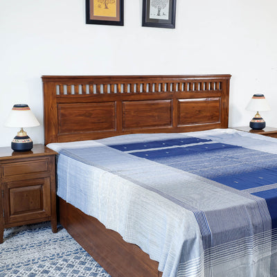 Buy Kutch Weave Pure Hand loom Cotton Bed cover (90 x 108 in) Online at iTokri.com