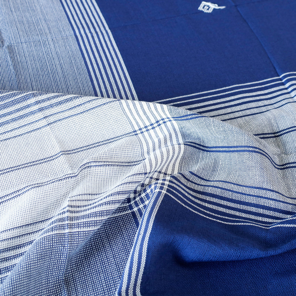  Kutch Weave Pure Hand loom Cotton Bed cover (90 x 108 in) 