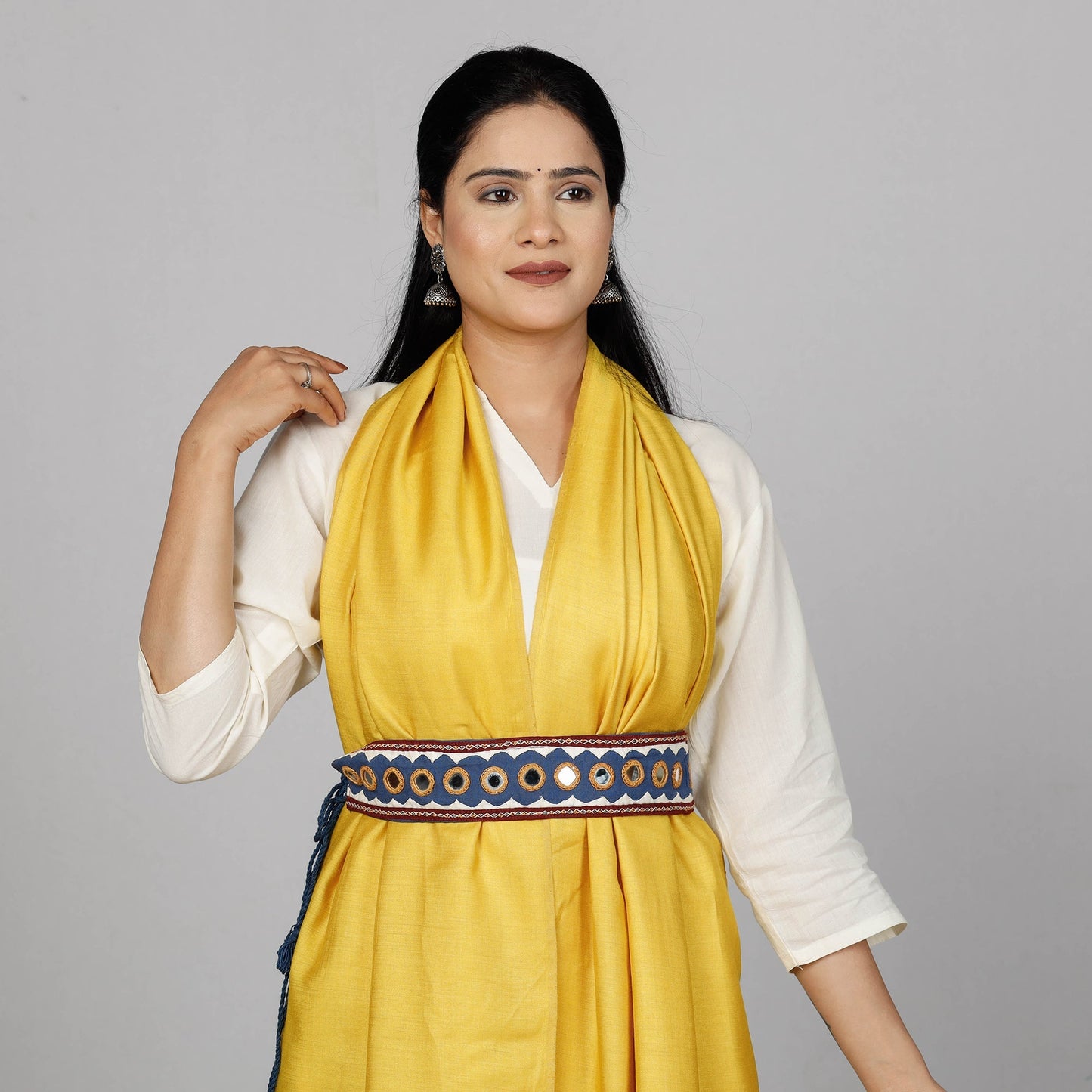  Mirror Work Lambani Embroidery Dori Waist Belt / Kamarbandh 