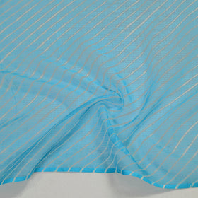 Blue - leheriya tie & dye kota doria cotton blouse piece 47