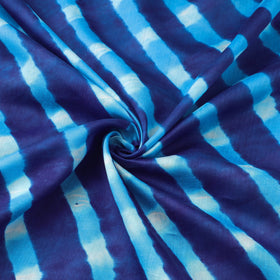  Leheriya Tie-Dye Mothra Chanderi Silk Fabric 31 