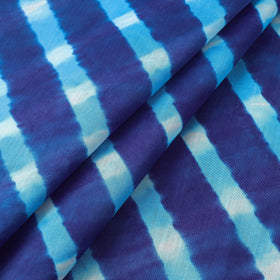  Leheriya Tie-Dye Mothra Chanderi Silk Fabric 31 