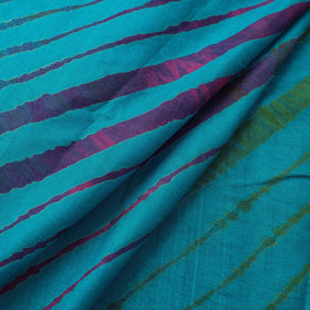  Leheriya Tie-Dye Tussar Silk Handloom Fabric 48 