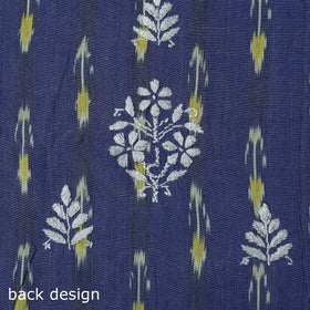 Lucknowi chikankari work pochampally ikat unstitched kurta