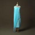 Lucknowi hand embroidered cotton chikankari 3pc unstitched