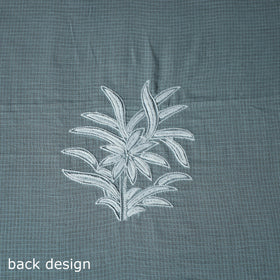 Lucknowi hand embroidered kota doria cotton chikankari 2pc