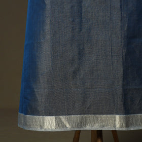 Maheshwari silk tissue zari handloom 2pc unstitched dress