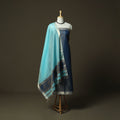 Maheshwari silk tissue zari handloom 2pc unstitched dress