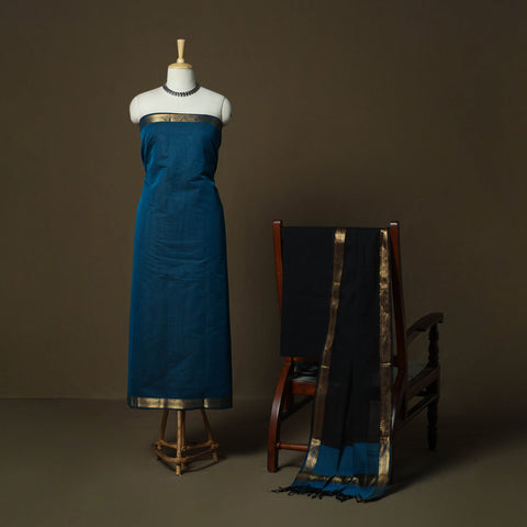 Mangalagiri cotton 3pc unstitched dress material 78