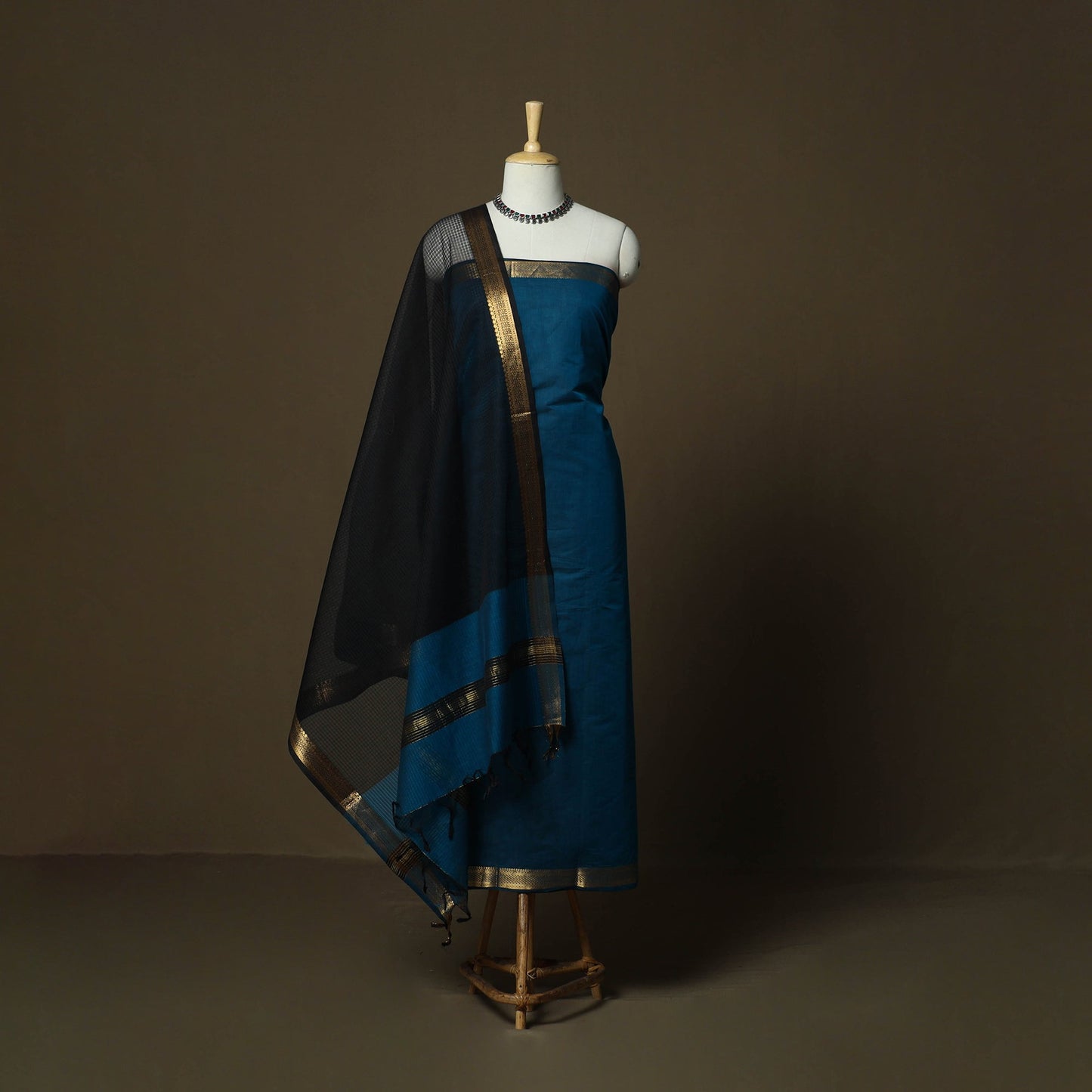 Mangalagiri cotton 3pc unstitched dress material 78