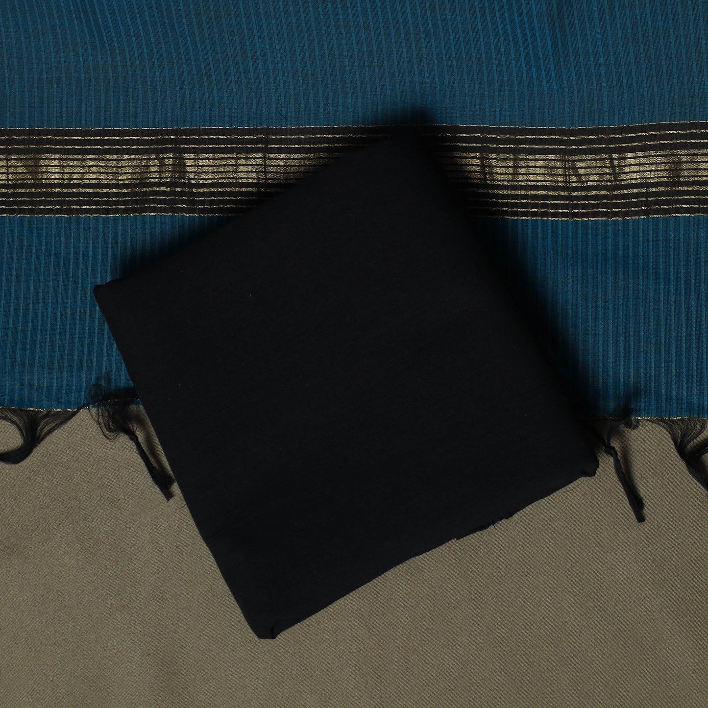 Mangalagiri cotton 3pc unstitched dress material 78