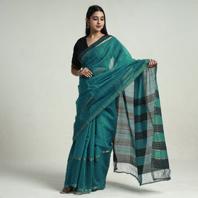  Mangalagiri Missing Checks Cotton Handloom Saree 