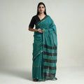  Mangalagiri Missing Checks Cotton Handloom Saree 