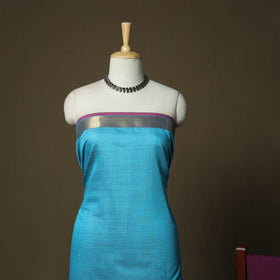 Mangalagiri silk cotton 3pc unstitched dress material