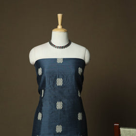 Mangalagiri silk cotton thread work 3pc unstitched dress