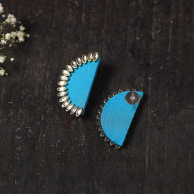 Mayra Stone Work Fabart Earrings Online