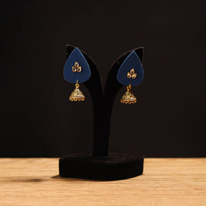 Mehek Stone Work Fabart GS Jhumka Earrings 