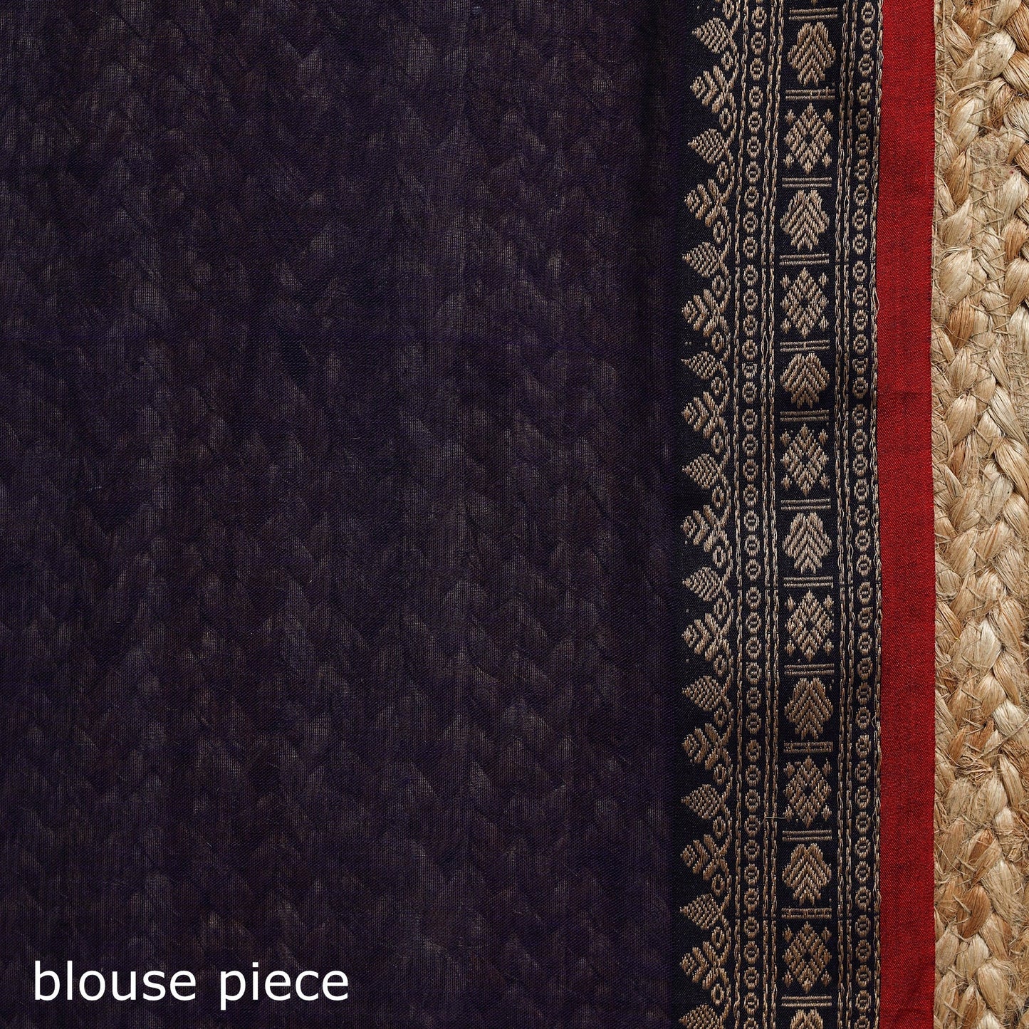 Mercerised cotton dharwad saree with thread border 04