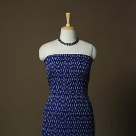 Handloom mercerised cotton pochampally ikat 2pc unstitched