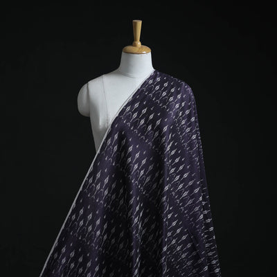 Mercerised cotton pochampally ikat fabric 16 - handcrafted