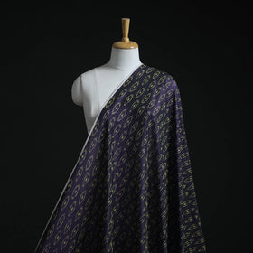 Mercerised cotton pochampally ikat fabric 21 - handcrafted