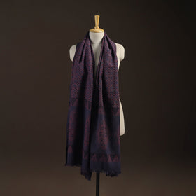 Merino wool natural dyed handwoven hand shawl 22