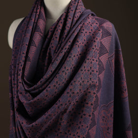 Merino wool natural dyed handwoven hand shawl 22