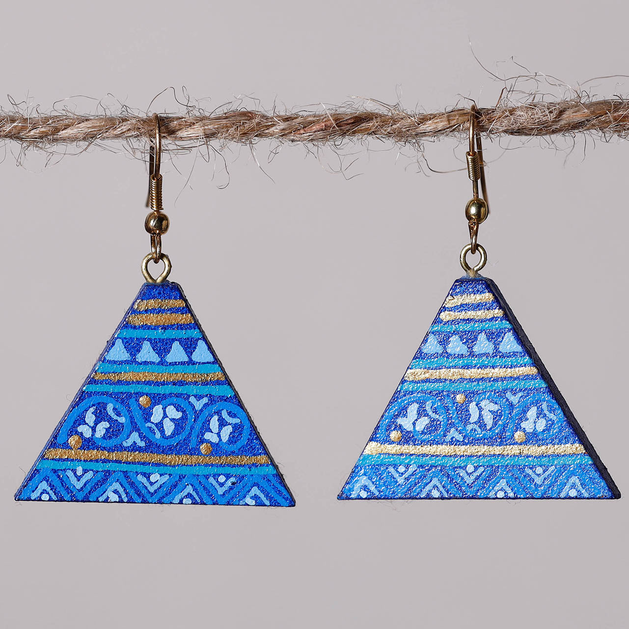 miniature handpainted earrings
