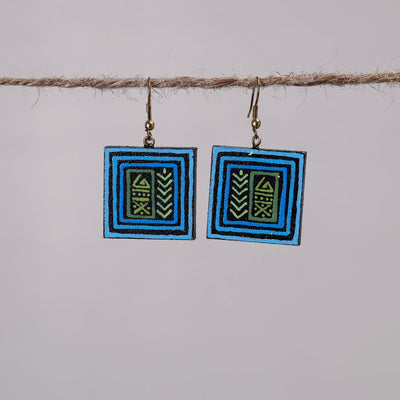 miniature handpainted earrings