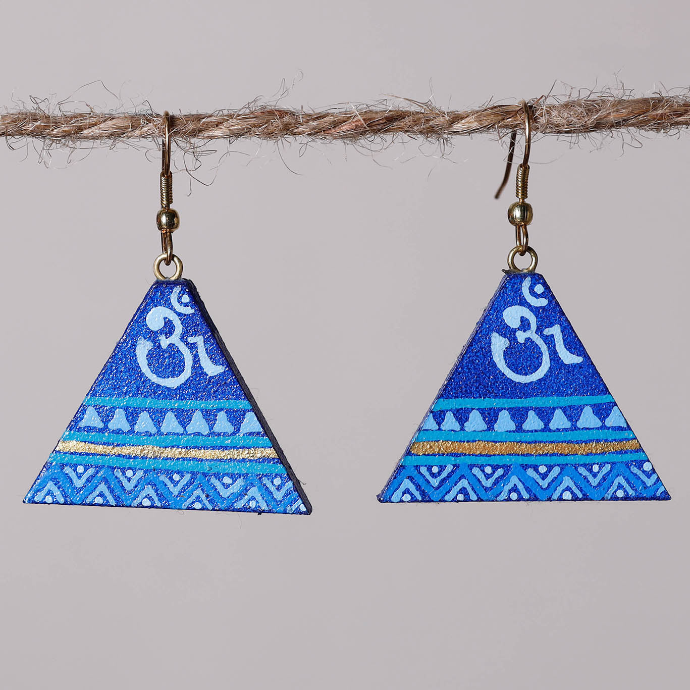  Miniature Handpainted Wooden Earrings Online at iTokri.com