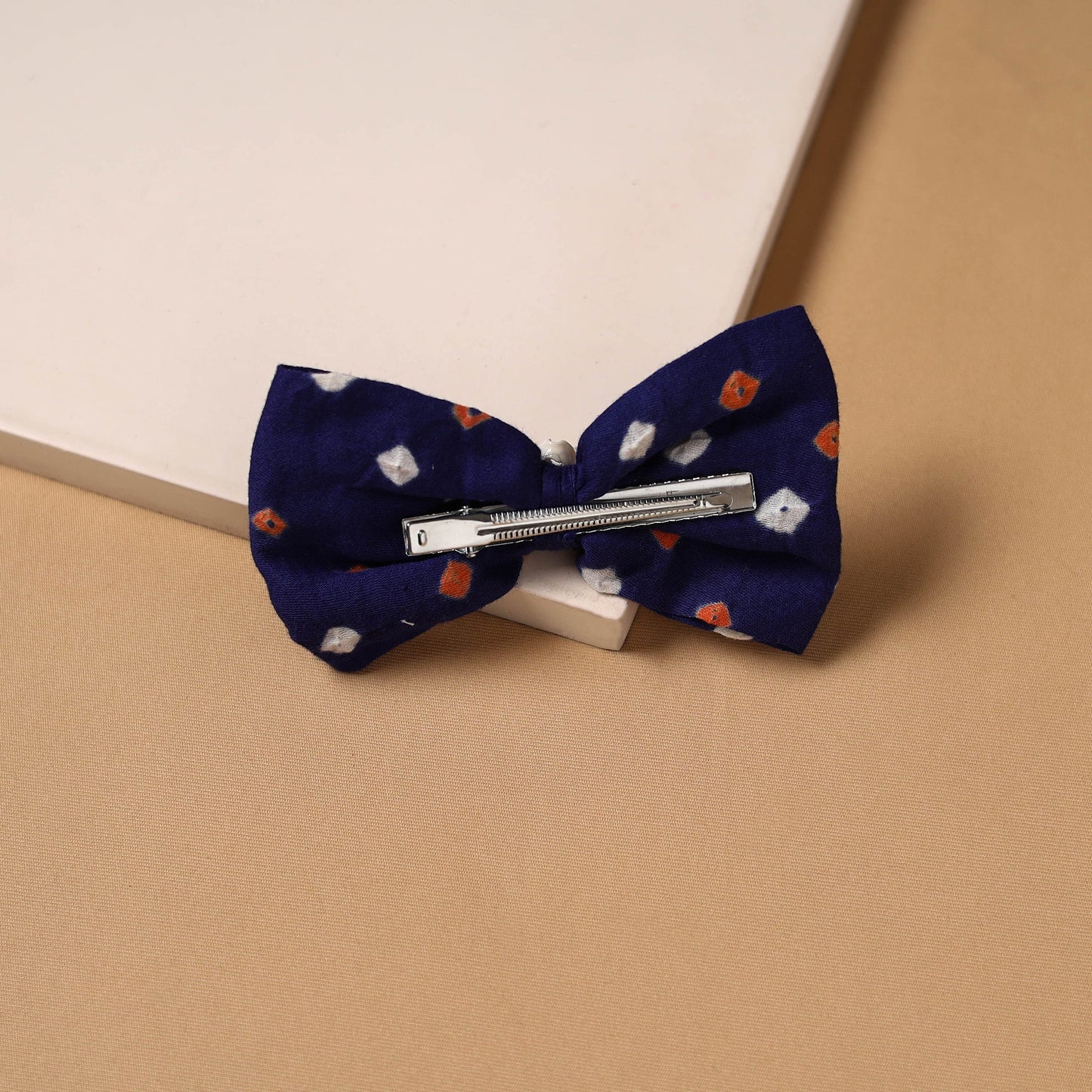 Mirror shell work women’s bow hair clip 18 - handcrafted