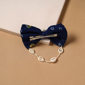 Mirror shell work women’s bow hair clip 30 - handcrafted