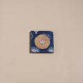 Blue - mirror work handmade fabart jute magnet 18