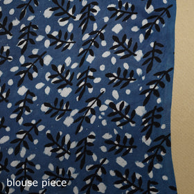 Buy Modal Silk Block Print Bagru Saree 