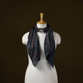 Modal silk pendant necklace scarf 32 - handcrafted