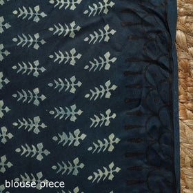 Modal silk hand bagru saree 36 - handcrafted