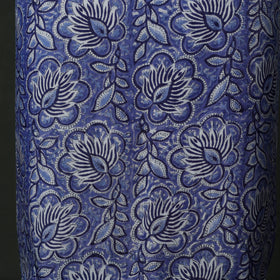 Modal silk hand block sanganeri print 2pc unstitched dress
