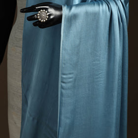 Modal silk natural dyed plain dupatta with lagdi patta 05