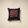 Modal silk patch pochampally ikat cushion cover 16