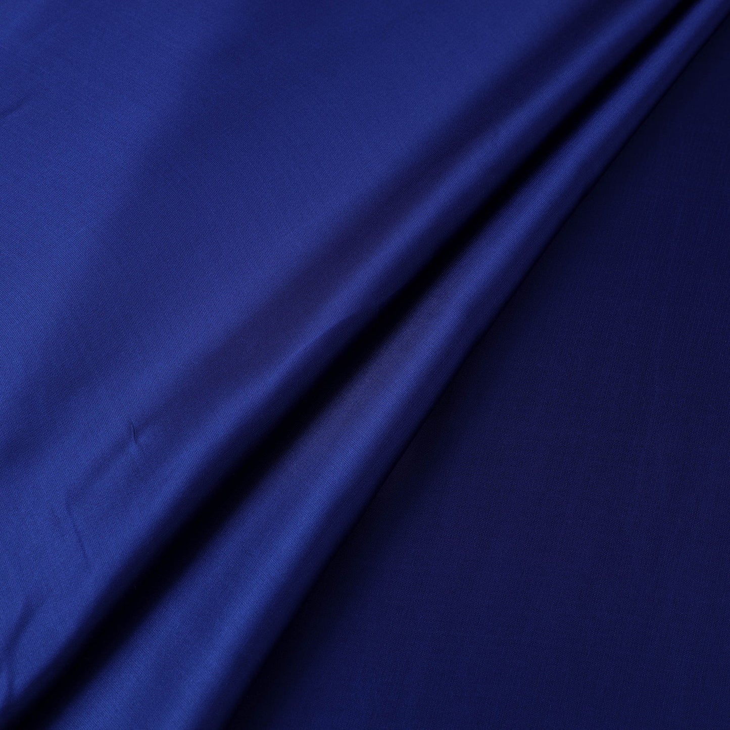 Blue - modal silk plain fabric 14 - handcrafted