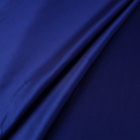Blue - modal silk plain fabric 14 - handcrafted