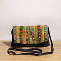 Multicolor Banjara Vintage Embroidery Mirror & Coin Work Sling Bag